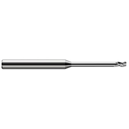 Harvey Tool 5/32 dia. x 0.03 in. Radius x 15/64 x 1.57 in. Reach Carbide Corner Radius End Mill, 3 Flutes 921510